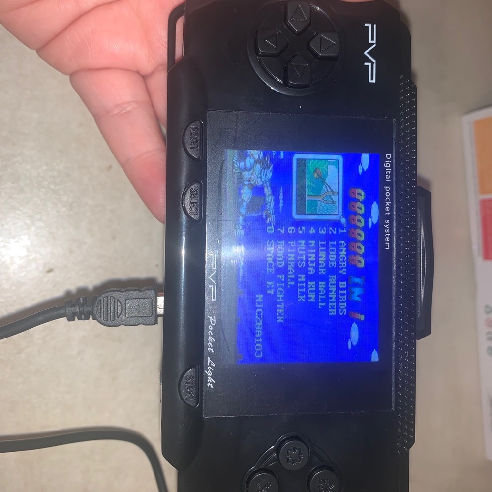 PVP Station light 3000 Handheld video games.